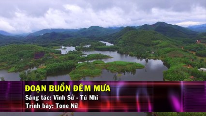 Đoạn Buồn Đêm Mưa (Karaoke Beat) - Tone Nữ