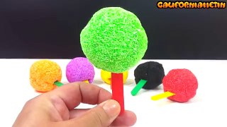 Foam Clay Lollipops Surprise Egg Toys Minions Minnie Mouse Diego Ice Age My Little Pony Bart Simpson