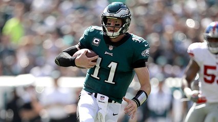 Carson Wentz puts defenders on skates with 11-yard scramble
