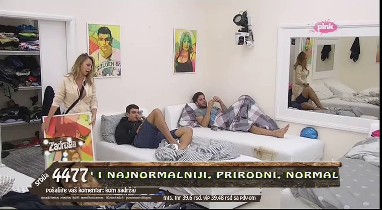 Zadruga - Maca Diskrecija i Marko Zec, svađa - 11.09.2017.