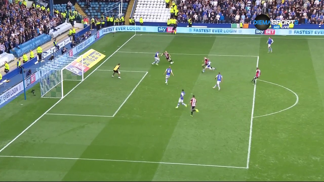 2-3 Mark Duffy Goal England  Championship - 24.09.2017 Sheffield Wed 2-3 Sheffield Utd