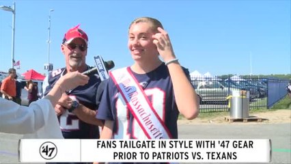 Patriots Fans Tailgate In Style Prior To Game Vs. Texans