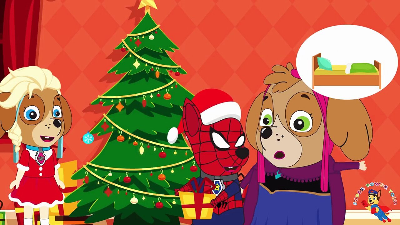 Paw Patrol Babies Receive Christmas Gifts Santa Claus Funny Story! Finger Family Song Nursery Rhymes , cartoons animated Movies comedy action tv series 2018