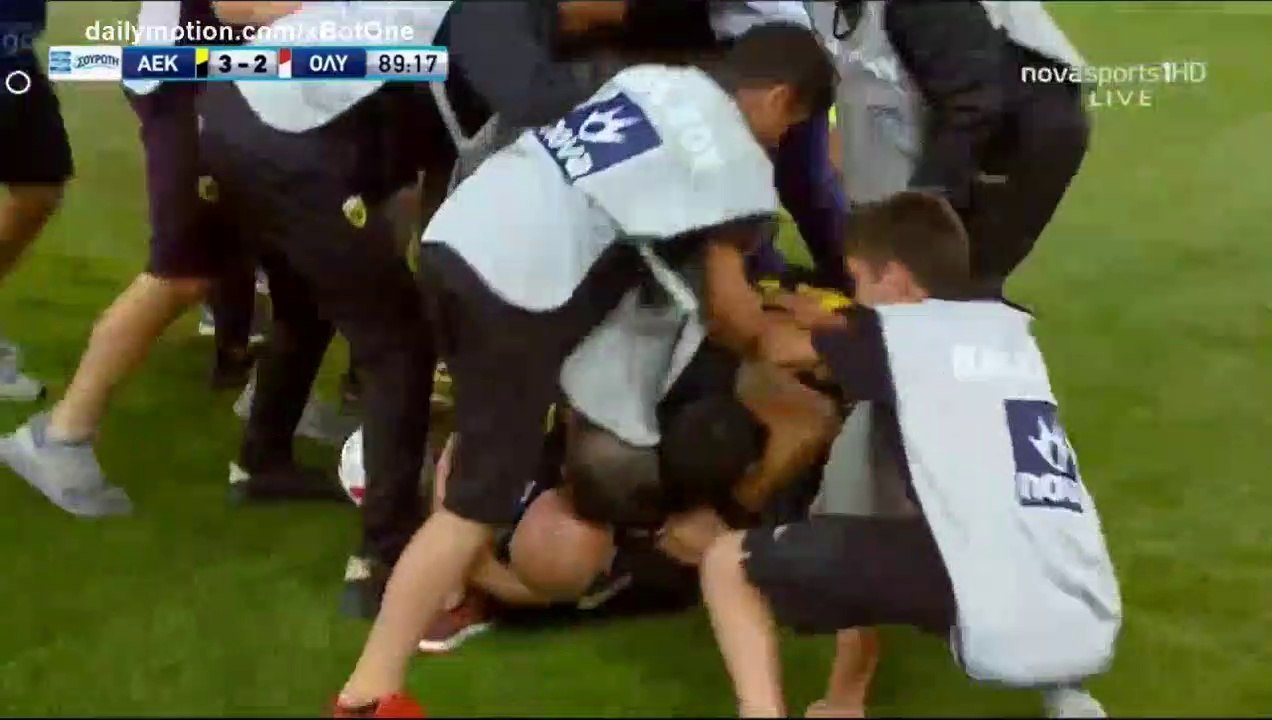 Petros Mantalos Goal HD - AEK Athens FC 3 - 2 Olympiakos Piraeus - 24.09.2017 (Full Replay)