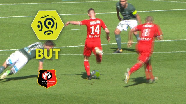 But Benjamin BOURIGEAUD (41ème) / AS Saint-Etienne - Stade Rennais FC - (2-2) - (ASSE-SRFC) / 2017-18