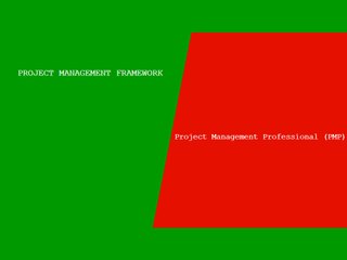 PMP | Project Management Framework