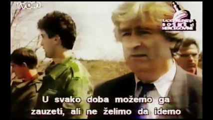 Agresija na RBiH - Neostvarene želje vođe bosanskih Srba Radovana Karadžića