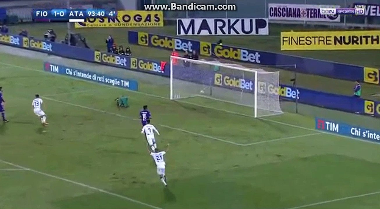 Remo Freuler Goal HD - Fiorentina	1-1	Atalanta 24.09.2017