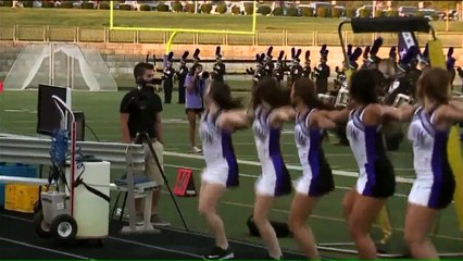 Soldier`s Daughter Gets Homecoming Surprise at Kansas High School Football Game