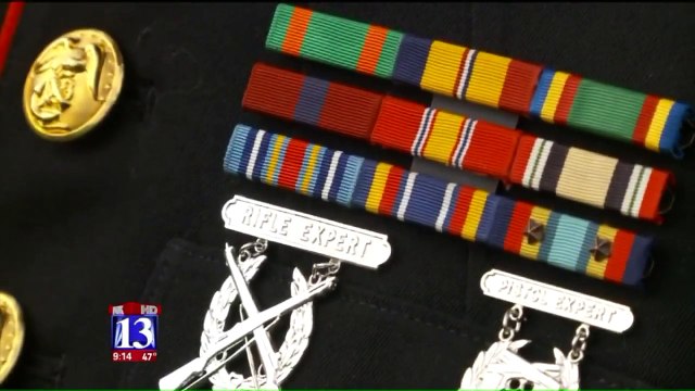 Utah Teacher Who Served in Marine Corps Receives Purple Heart at High School Football Game