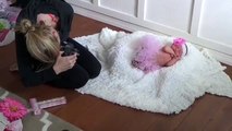 Behind the Scenes Photographing a Newborn Photo Shoot