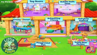 Fun Baby Care Kids Games - Learn Colors & Play Bath Dress up | Babysitter Craziness Games For Kids