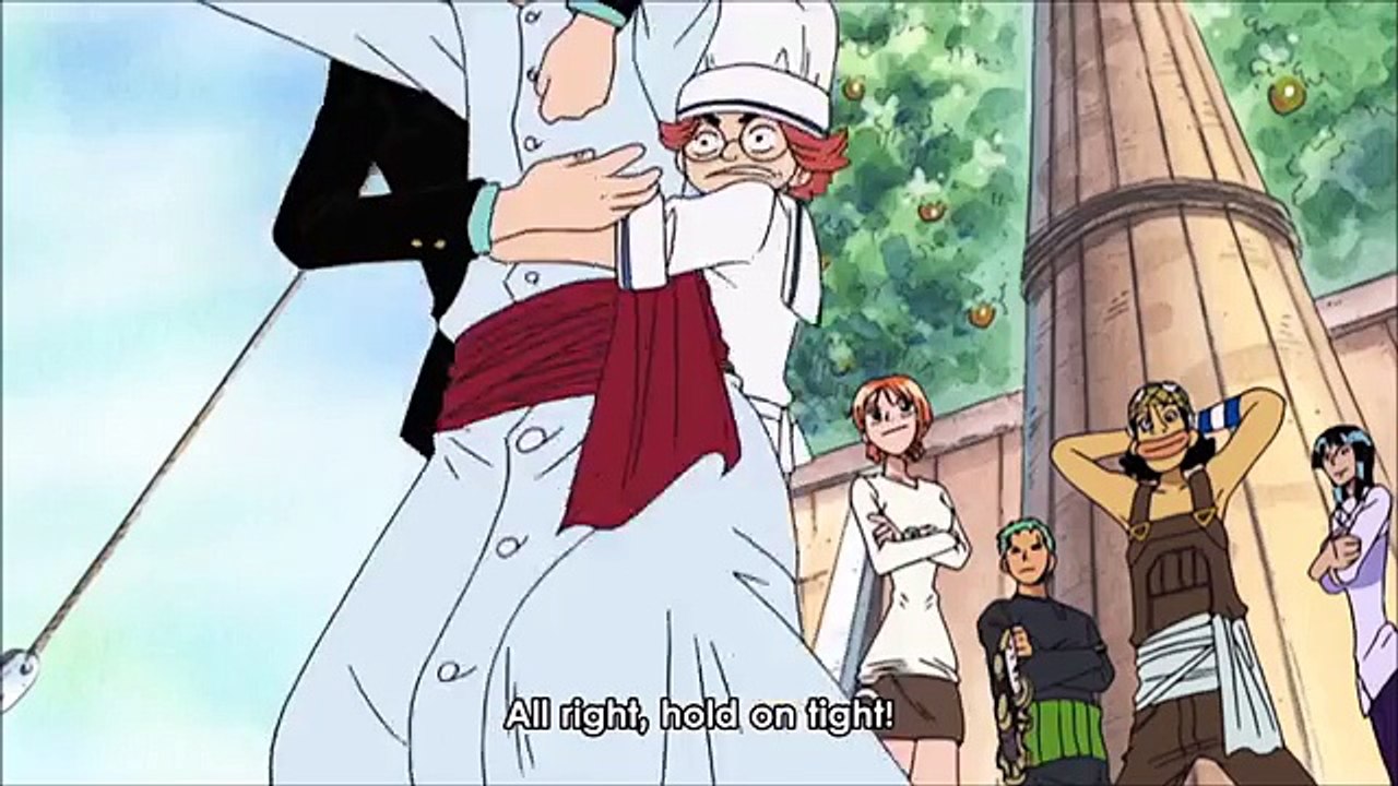Sanjis flashback with Zeff - Sanji & Luffy take Tajio to his ship #461