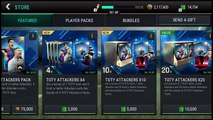 FIFA MOBILE TOTY BUNDLE PACK OPENING! FREAKING 3 ELITES PULLED IN 1 PACK! NEW 2017 TOTY ATTACKERS!