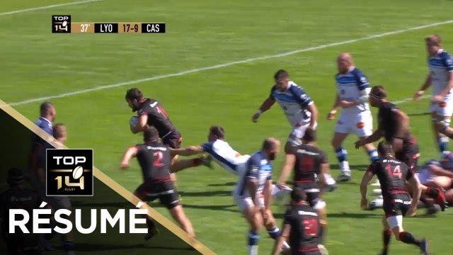 TOP 14 - Résumé Lyon-Castres: 31-12 - J5 - Saison 2017/2018