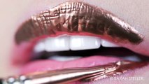 Metallic | Glitter Lips Makeup Tutorial