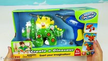 Learn Create a Dinosaur Dino Names Triceratops Video Kids Toddler Toys Learning Children DIY Babies
