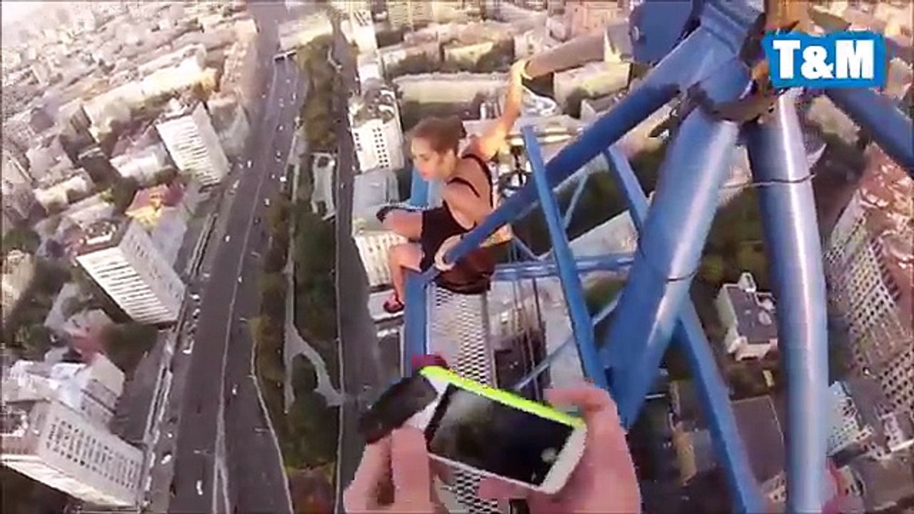 PART 1 - Angela Nikolau | Video Compilation, Interview & More | Worlds riskiest selfie-taker|