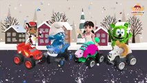Wrong Cars Paw Patrol Gummy Bear Smurfs Trolls Xuka Learn Colors Finger Family Nursery Rhymes