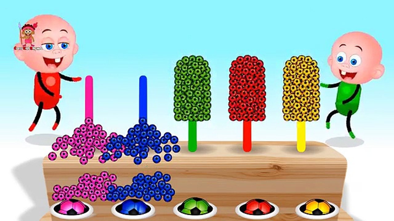 Colors for Children to Learn with Baby and Balls - Colours for Kids to Learn - Kids Learning Videos