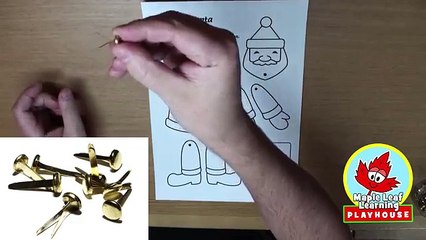 Dancing Santa Christmas Craft for Kids | Maple Leaf Learning Playhouse