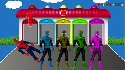 Spiderman Belajar Mengenal Warna Dan Angka Dalam Bahasa Inggris | Video Untuk Anak Anak