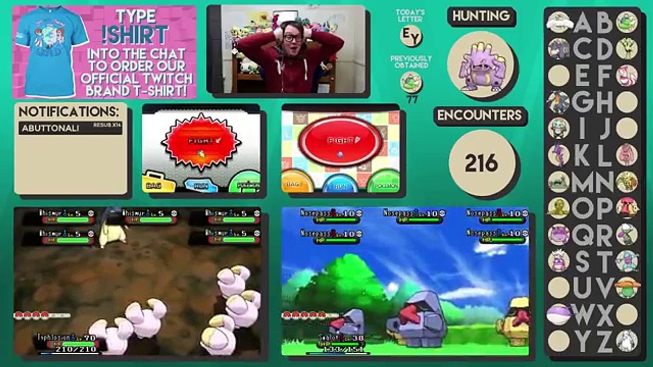 ★ 8 SHINY POKÉMON ★ Nosepass Compilation Montage | Live Reion | Shiny Hunt Encounter X & Y Gen 6