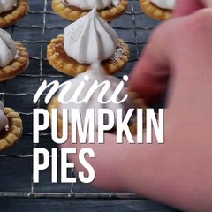 Mini Pumpkin Pies