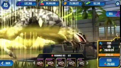 INDOMINUS REX LEVEL 40 - Jurassic World The Game