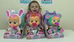 NEW CRY BABIES TOYS | Baby Dolls Cry REAL Tears | Toy Review The Disney Toy Collector