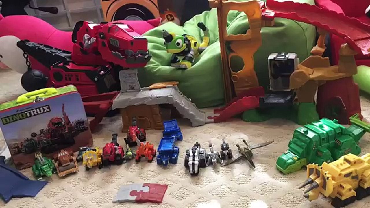 Nouveau vengeance Roche faire glisser tonne jouets véhicule Dinotrux playset ty rux revvit d-structs dinos