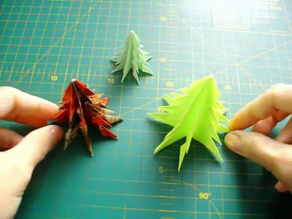 Поделки к Новому Году из Бумаги. Как Сделать Елку Своими Руками за 6 минут. Christmas Tree