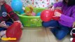 Balloons for kids - Surprise colorful balloons for children. BALLOON DROP POP CHALLENGE