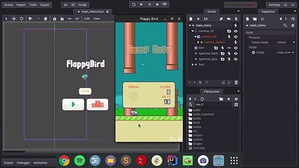 Godot Engine Tutorial - Flappy Bird - 01 Project Setup