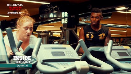 GLORY 45 fight will be a "Walk in the park" says Massaro Glunder