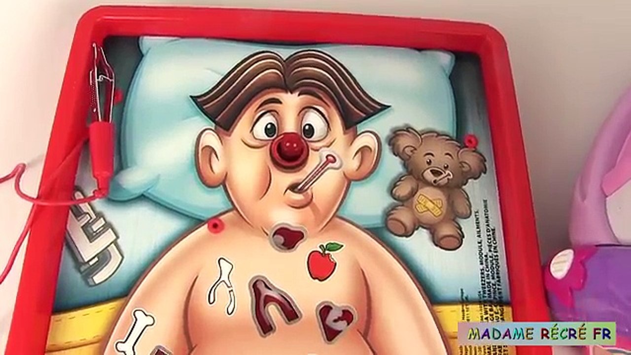 Docteur Maboul Docteur la Peluche Jeu de société Operation Game