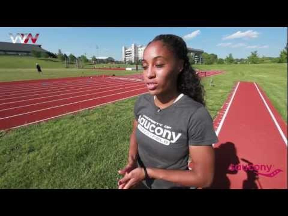 Workout Wednesday (WoW) Olympian, NCAA Champ and Saucony Athlete Queen Harrison