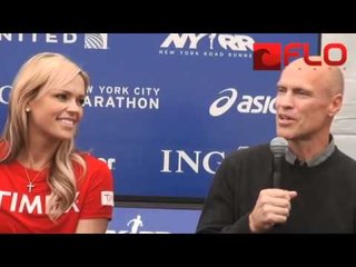 Télécharger la video: Mark Messier before finishing the New York City Marathon 2011