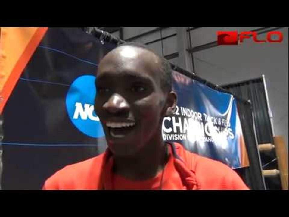 Lawi Lalang National Champ in 5k, great battle with Derrick at NCAA Indoor Champs 2012