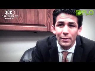 Abas Surprise bump to wrestle Guerrero