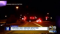 Lyft driver encounters wrong-way driver on highway