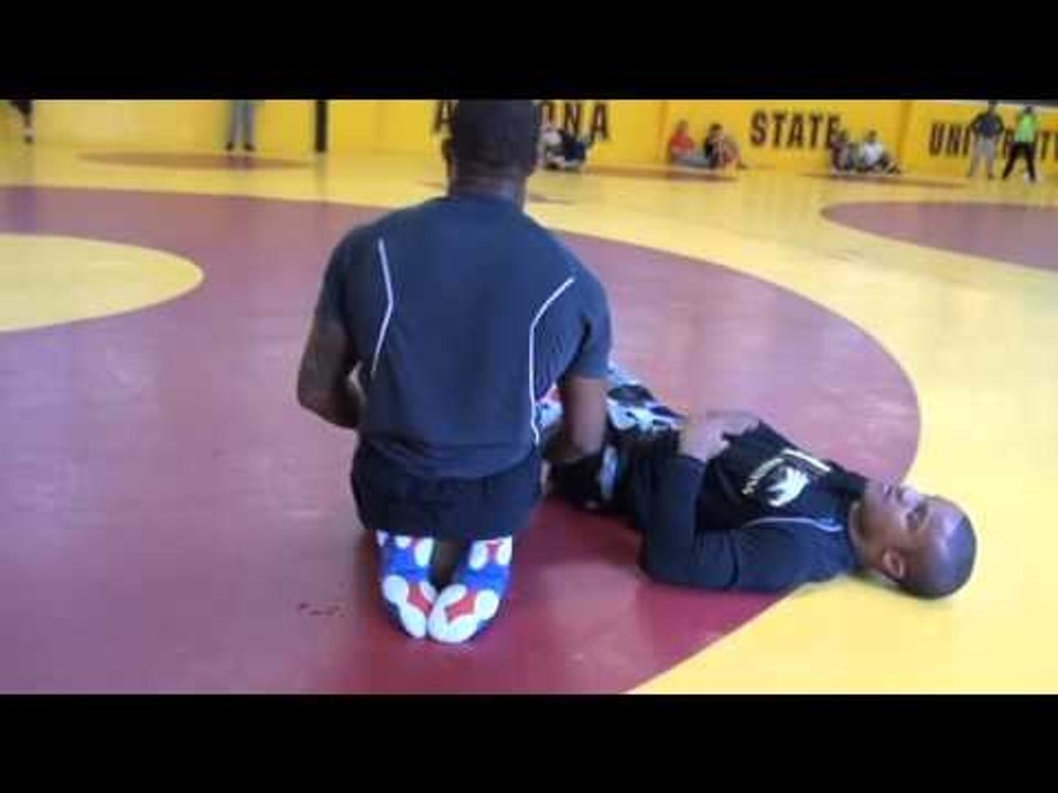 Jordan Burroughs Drilling on Mark Hall