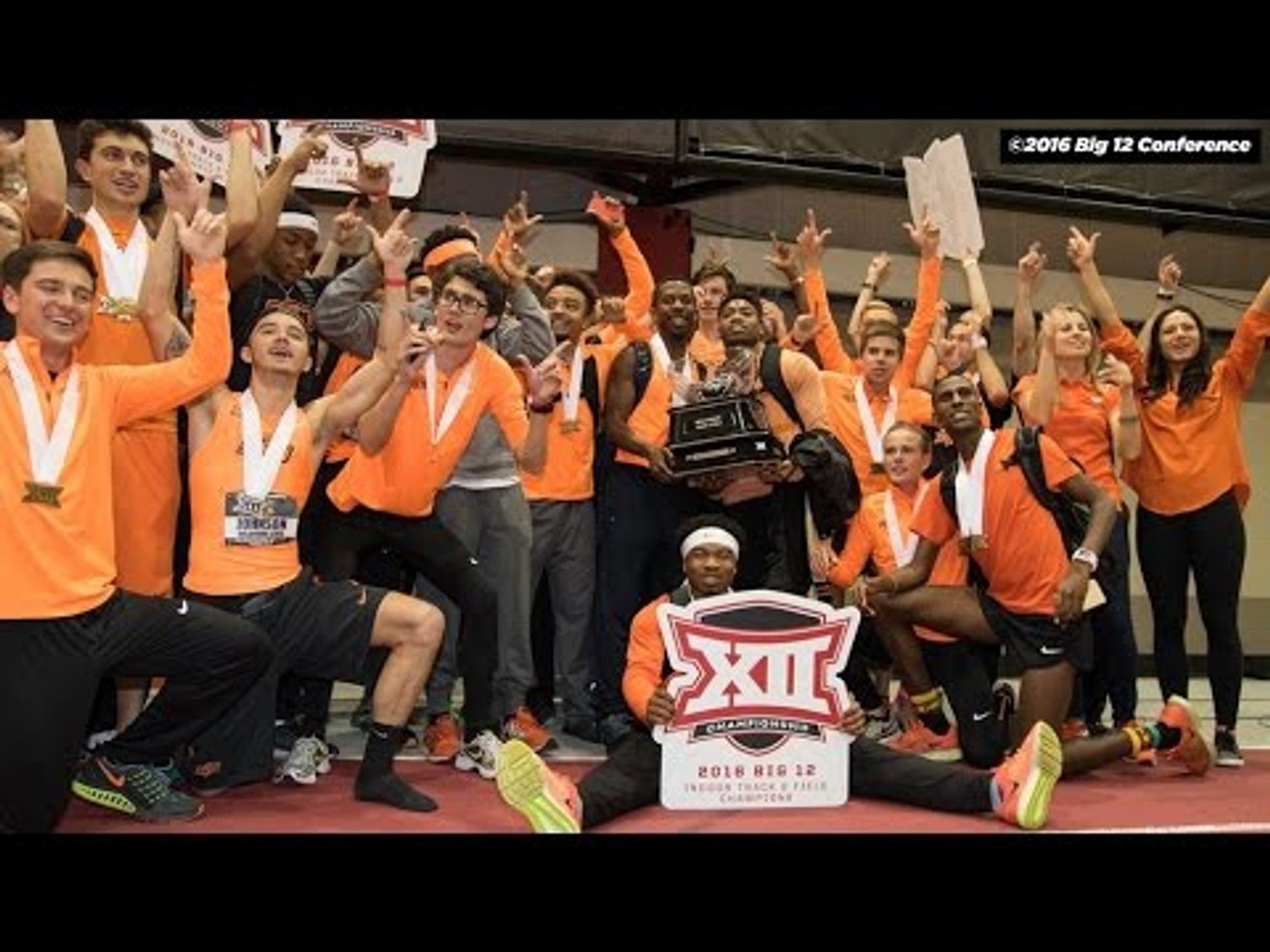 2016 Big 12 Indoor Track and Field Championship - Men's Dramatic Finish!