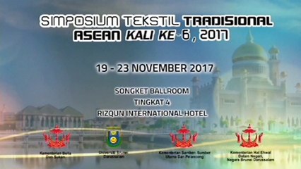 Simposium Tekstil Tradisional ASEAN kali Ke-6, 2017