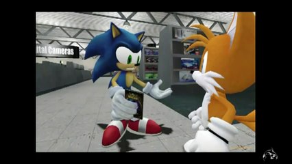 Sonic in Scared Stupid part 1