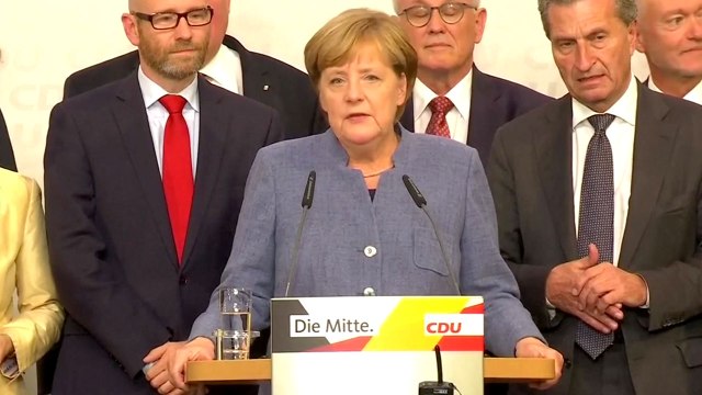 메르켈 총리 '4선 연임' 반열...극우정당 의회 입성 / YTN