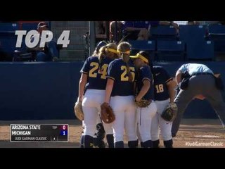 2017 Judi Garman Classic: Michigan vs ASU Highlights