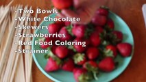 How to Make Edible Arrangements Strawberry Rose Bouquet