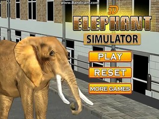 3D Elephant Simulator - Angry Animal Simulator and City Destruction Simulation Game iOS Gameplay