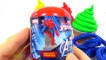 Play Doh Ice Cream Cupcakes Surprise Toys Disney Cars Inside Out Sadness Spiderman TMNT Eggs